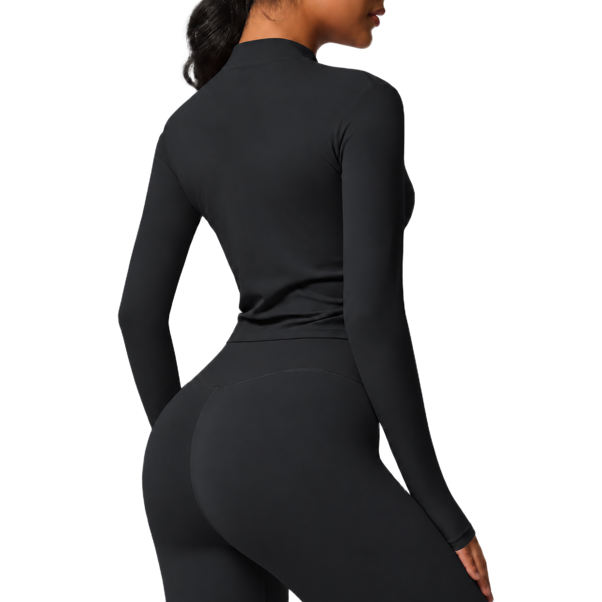 Veste de Sport Zippée - Silhouette Ajustée