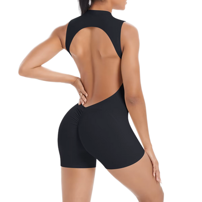 Combinaison Courte de Fitness - Maintien et Style