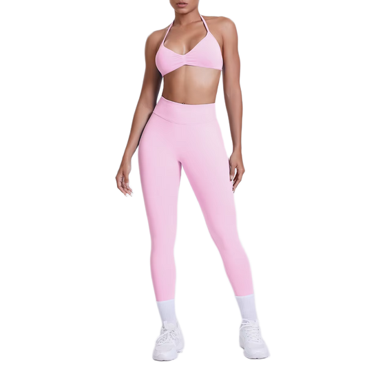 Ensemble Brassière Dos Nu & Legging Taille Haute