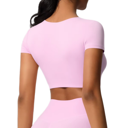 T-Shirt de Sport Crop - Performance