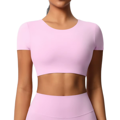 T-Shirt de Sport Crop - Performance
