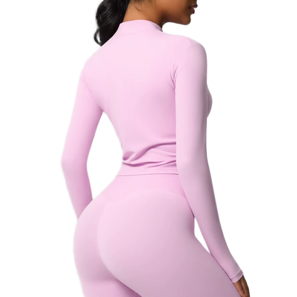 Veste de Sport Zippée - Silhouette Ajustée