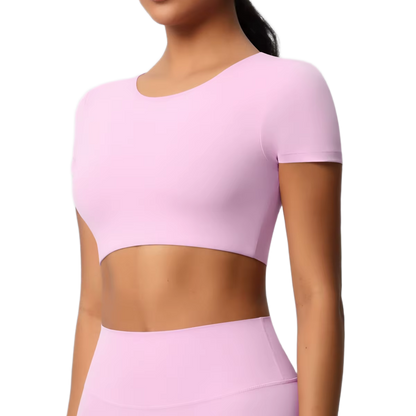T-Shirt de Sport Crop - Performance