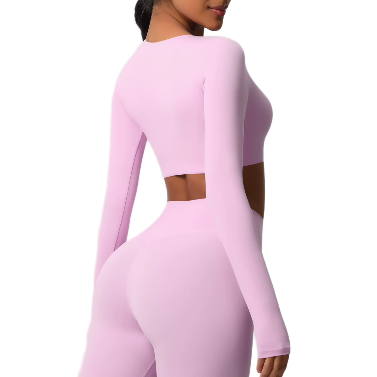 Crop Top Manches Longues - Confort & Seamless