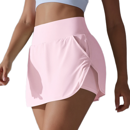 Short-Jupe de Sport Taille Haute – Confort & Élégance