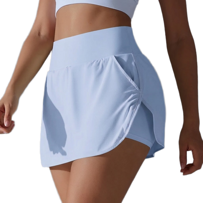 Short-Jupe de Sport Taille Haute – Confort & Élégance