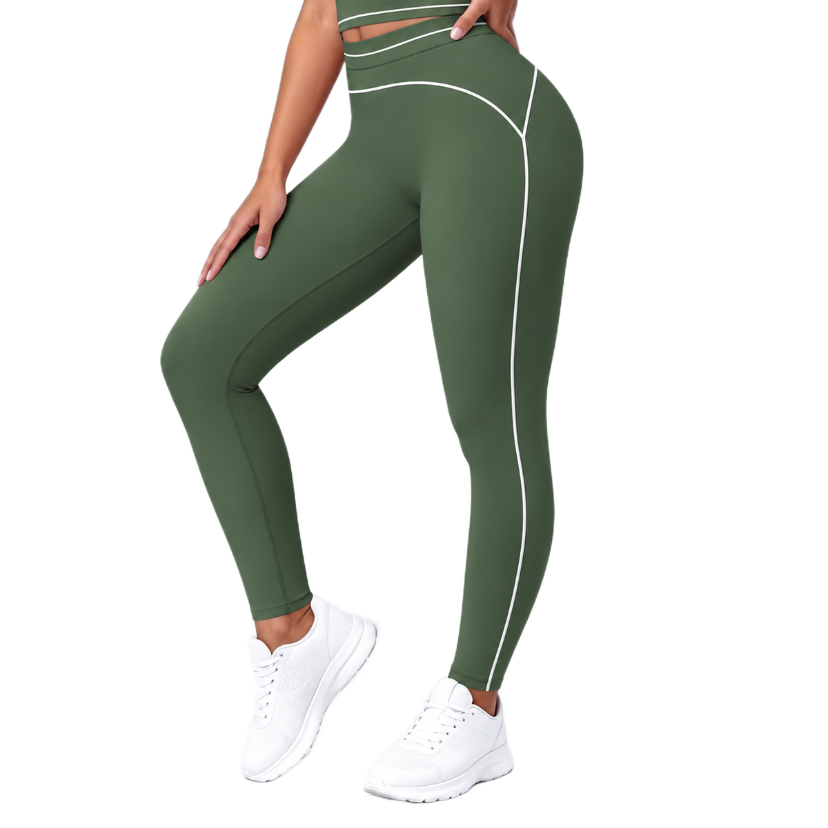 Legging de Training Liserés - Effet Galbant