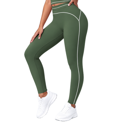 Legging de Training Liserés - Effet Galbant
