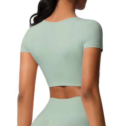 T-Shirt de Sport Crop - Performance