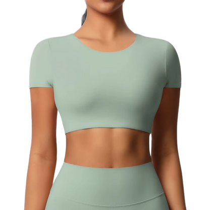 T-Shirt de Sport Crop - Performance