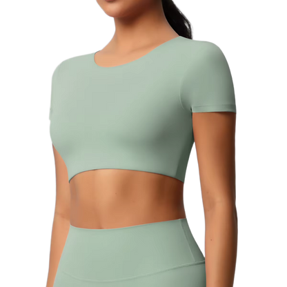 T-Shirt de Sport Crop - Performance