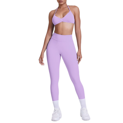 Ensemble Brassière Dos Nu & Legging Taille Haute